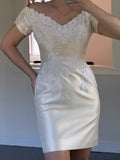 Vintage 80s House of Bianchi Silk Dupioni Mini Dress